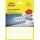 Avery zweckform Universaletikett Avery Zweckform 32 x 10 mm (B x H) nicht wieder ablösbar Papier weiß 1.144 Etik./Pack.