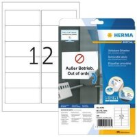 Herma Universaletikett HERMA 96 x 42,3 mm (B x H) wieder...