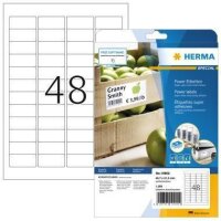 Herma Universaletikett HERMA Power 45,7 x 21,2 mm (B x H)...