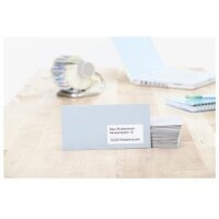 Herma Universaletikett HERMA PREMIUM 70 x 35 mm (B x H) nicht wieder ablösbar Papier weiß 2.400 Etik./Pack.
