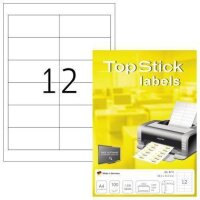 Without brand Universaletikett TopStick 96,5 x 42,3 mm (B...
