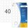 Herma Verschlussetikett HERMA 19mm Folie transparent 640 Etik./Pack.