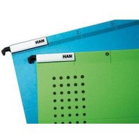 Han Beschriftungsclip HAN 62 x 14 mm (B x H) Hart-PVC...