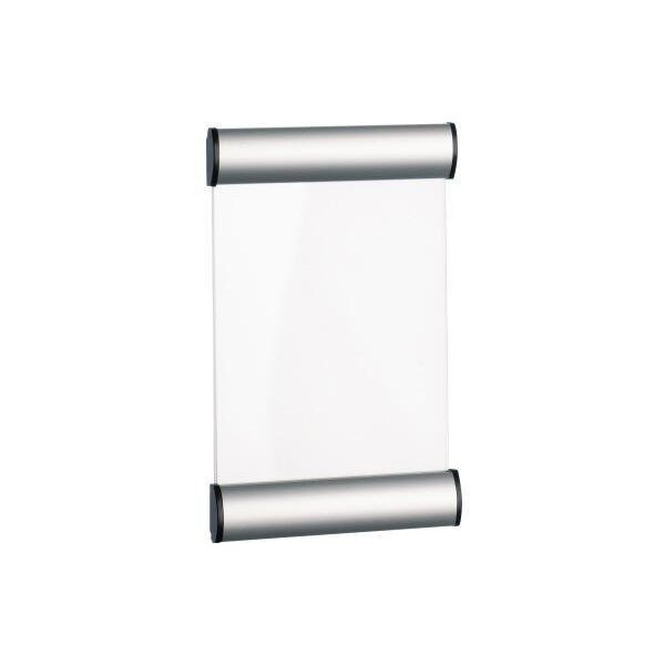 Alco Türschild ALCO 180 x 110 mm (B x H) Beschriftungsschild auswechselbar Aluminium/Acryl