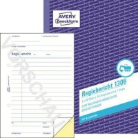 Avery zweckform Regiebericht Avery Zweckform DIN A5 nicht...