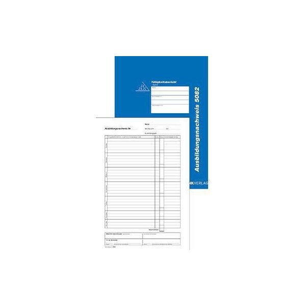 Rnk verlag Berichtsblock Ausbildungsnachweis RNK Verlag DIN A4 28 Bl. RNK Verlag DIN A4 28 Bl.