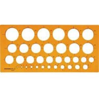 Rumold Zeichenschablone RUMOLD 27 x 13 cm (B x H)...