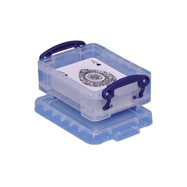 Really useful box Aufbewahrungsbox Really Useful Box 12 x 4,5 x 8,5 cm (B x H x T) 0,2l Polypropylen transparent