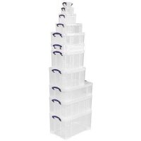 Really useful box Aufbewahrungsbox Really Useful Box 12 x 4,5 x 8,5 cm (B x H x T) 0,2l Polypropylen transparent