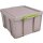 Really useful box Aufbewahrungsbox Really Useful Box Recycling 48 x 31 x 39 cm (B x H x T) DIN A4 35l Polypropylen 100 % recycelt taubengrau