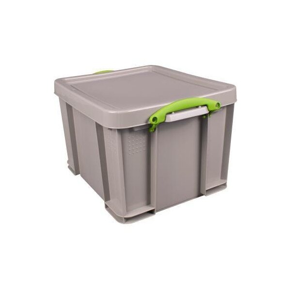 Really useful box Aufbewahrungsbox Really Useful Box Recycling 52 x 31 x 44 cm (B x H x T) 42l Polypropylen 100 % recycelt taubengrau
