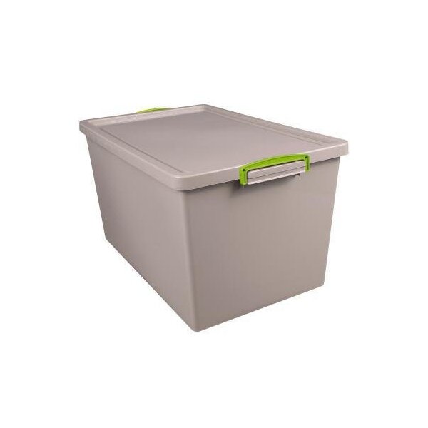 Really useful box Aufbewahrungsbox Really Useful Box Recycling Economie 44 x 36,8 x 69,5 cm (B x H x T) 83l Polypropylen 100 % recycelt taubengrau