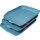 Leitz Briefablage Leitz Cosy DIN A4 Polystyrol Farbe: blau 3 St./Pack.