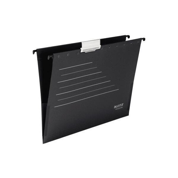 Leitz Hängetasche Leitz ALPHA® Recycle DIN A4 250g/m² Karton 100 % recycelt schwarz