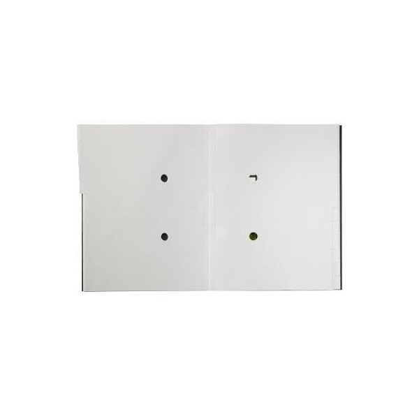 Leitz Ordnungsmappe Leitz Recycle DIN A4 275g/m² Karton 100 % recycelt Farbe: schwarz Farbe des Fächerblocks: grau 12 Fächer