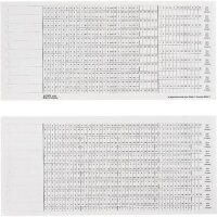 Leitz Organisationsstreifen Leitz ALPHA® 317mm Karton...