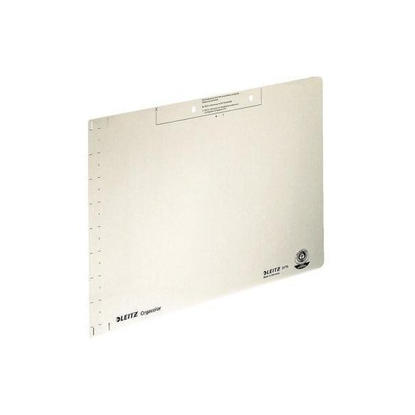 Leitz Pendeleinlegeblatt Leitz Orgacolor® DIN A4 260g/m² Karton chamois 100 St./Pack.