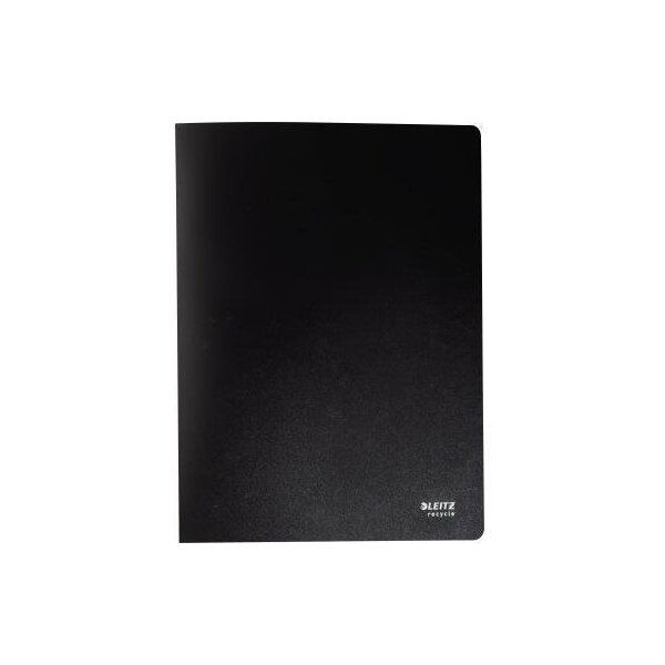 Leitz Sichtbuch Leitz Recycle DIN A4 Polypropylen 90 % recycelt schwarz 20 Hüllen