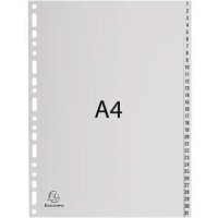 Exacompta Zahlenregister Exacompta Forever® DIN A4...