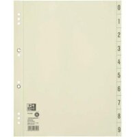 Oxford Trennblatt Oxford DIN A4 Kraftkarton chamois...