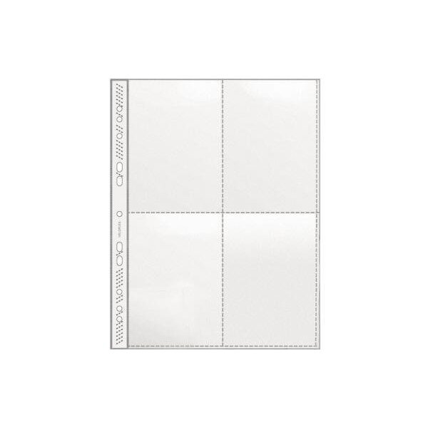 Veloflex Sammelhülle Veloflex 4 x DIN A6 Polypropylen glasklar 100 St./Pack.