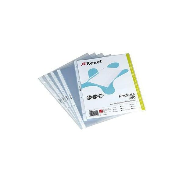 Hetzel Prospekthülle Hetzel DIN A4 0,08mm oben offen Polypropylen transparent 50 St./Pack.