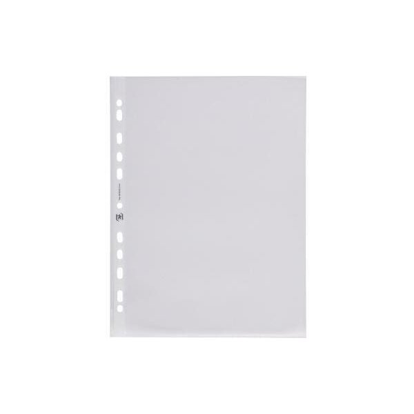 Oxford Prospekthülle Oxford DIN A4 0,12mm oben offen Polypropylen transparent 100 St./Pack.