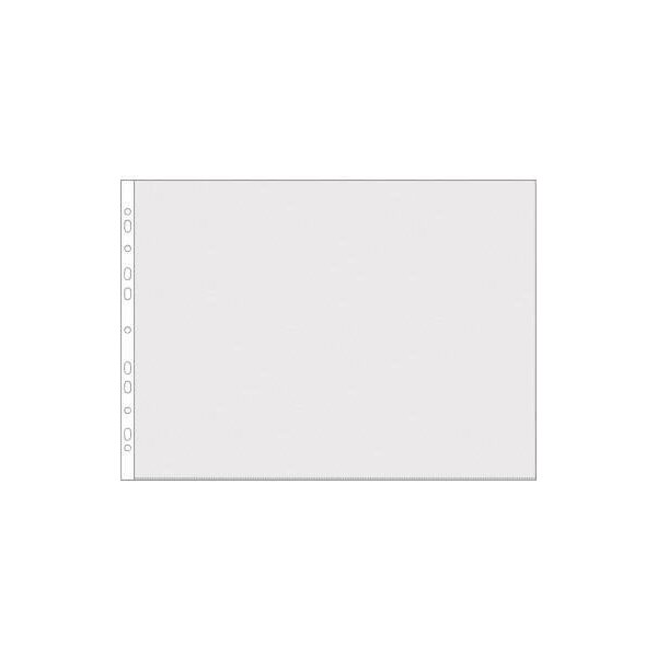 Veloflex Prospekthülle Veloflex DIN A3 quer 0,08mm oben offen Polypropylen glasklar 10 St./Pack.