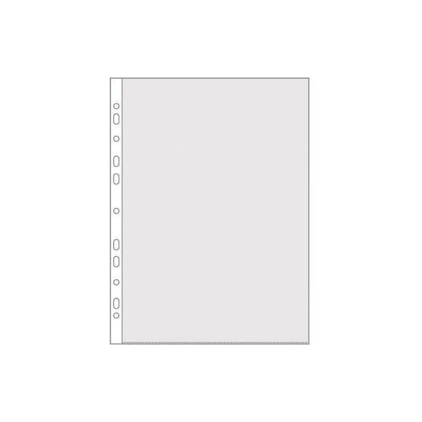 Veloflex Prospekthülle Veloflex DIN A4 0,08mm oben links offen Polypropylen transparent 100 St./Pack.