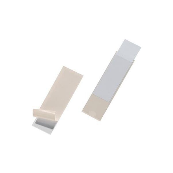 Durable Selbstklebetasche DURABLE POCKETFIX® 10,4 x 3,2 cm (B x H) Weichfolie transparent 10 St./Pack.