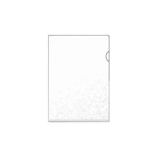 Hetzel Sichthülle Hetzel DIN A4 0,15mm oben rechts offen nicht dokumentenecht Polypropylen glasklar genarbt 50 St./Pack.