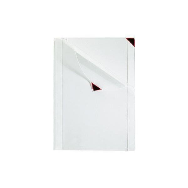 Djois Sichttafelhülle DJOIS Kang Easy Clic DIN A4 PVC transparent rot 5 St./Pack.