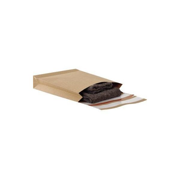 E-green Faltentasche e-Green 162 x 229 mm (B x H) ohne Fenster 110g/m² mit Haftklebung Kraftpapier braun 250 St./Pack.