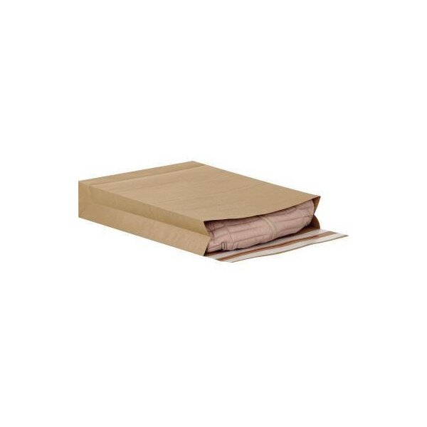 E-green Faltentasche e-Green 400 x 500 mm (B x H) ohne Fenster 110g/m² mit Haftklebung Kraftpapier braun 100 St./Pack.