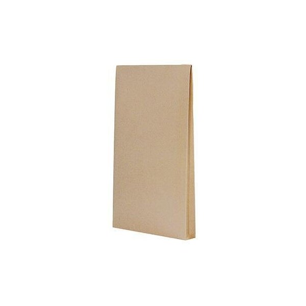 Soennecken Faltentasche Soennecken DIN B4 250 x 353 mm (B x H) ohne Fenster 130g/m² mit Haftklebung Papier natronbraun 100 St./Pack.