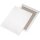 Mailmedia Papprückwandtasche MAILmedia DIN C4 ohne Fenster 120g/m² mit Haftklebung Kraftpapier weiß
