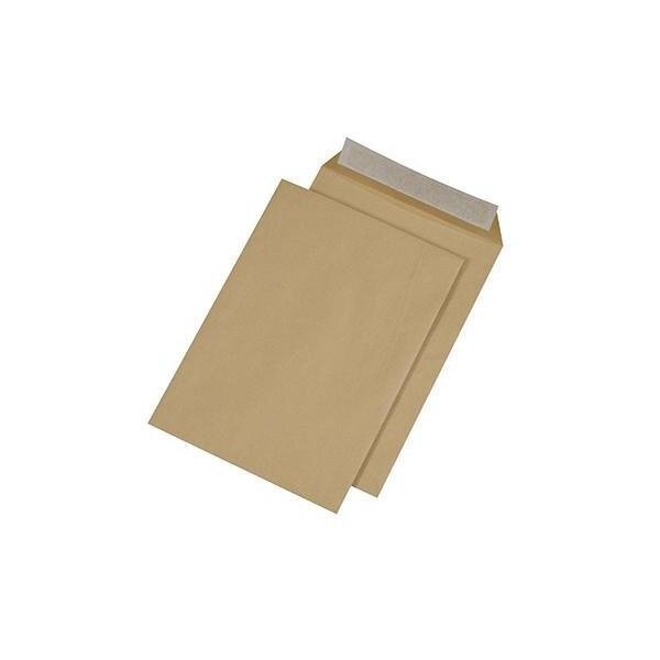Mailmedia Versandtasche MAILmedia DIN C4 229 x 324 mm (B x H) ohne Fenster 110g/m² mit Haftklebung Natronpapier braun 250 St./Pack.