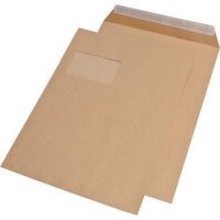 Mailmedia Versandtasche MAILmedia DIN C4 mit Fenster...