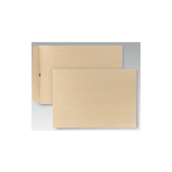 Posthorn Versandtasche POSTHORN DIN E4 280 x 400 mm (B x H) ohne Fenster 120g/m² mit gummierter Klappe Papier ohne Fadenverstärkung braun 250 St./Pack.