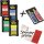 Post-it Haftstreifen Post-it® Index Standard 43,2 x 25,4 mm (B x H) inkl. 2 x 24 Post-it® Index Pfeile gratis rot gelb blau grün 50 Bl./Block 6 Block/Pack.