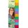 Sigel Haftstreifen SIGEL Film Multicolor 44 x 12,5 mm (B x H) 2 x orange je 1 x gelb hellgrün dunkelblau lila dunkelgrün pink hellblau rot 50 Bl./Block 10 Block/Pack.