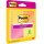Post-it Haftnotiz Post-it® Super Sticky Notes 47,6 x 47,6 mm (B x H) ultragelb vitalorange powerpink neongrün 45 Bl./Block 4 Block/Pack.