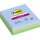 Post-it Haftnotiz Post-it® Super Sticky Notes Oasis Collection 101 x 101 mm (B x H) je 1 x denimblau limonengrün immergrün 70 Bl./Block 3 Block/Pack.