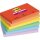 Post-it Haftnotiz Post-it® Super Sticky Notes Playful Collection 127 x 76 mm (B x H) je 1 x ultrarot vitalorange ultragelb limonengrün paradiseblau flieder 90 Bl./Block 6 Block/Pack.