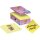 Post-it Haftnotiz Post-it® Super Sticky Notes Promotion 127 x 76 mm (B x H) gelb 90 Bl./Block 16 Block/Pack.