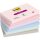 Post-it Haftnotiz Post-it® Super Sticky Notes Soulful Collection 127 x 76 mm (B x H) rosa flamingopink flieder denimblau mint grau 90 Bl./Block 6 Block/Pack.