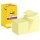 Post-it Haftnotiz Post-it® Super Sticky Z-Notes 76 x 76 mm (B x H) gelb 90 Bl./Block 12 Block/Pack.