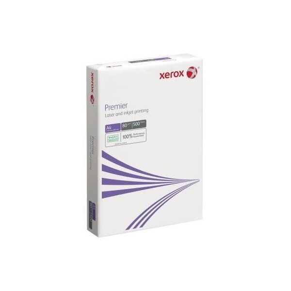 Xerox Kopierpapier Xerox Premier DIN A4 80g/m² elementar chlorfrei gebleicht weiß 500 Bl./Pack.