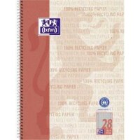 Oxford Collegeblock Oxford Recycling DIN A4+ kariert mit...