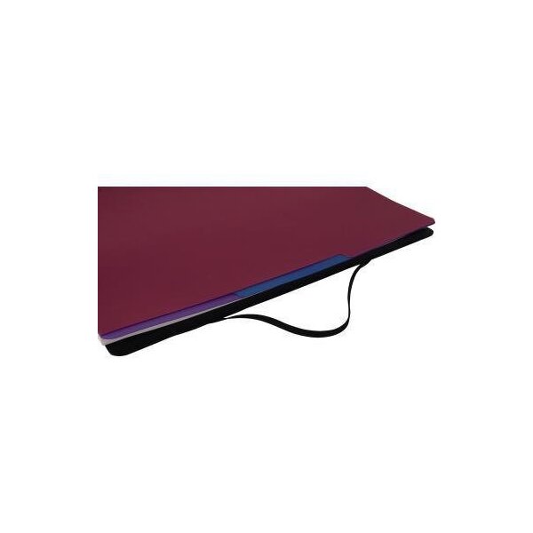 Soennecken Collegeblock Soennecken Officebook DIN A4+ kariert 90g/m² Polypropylen schwarz 80 Bl.